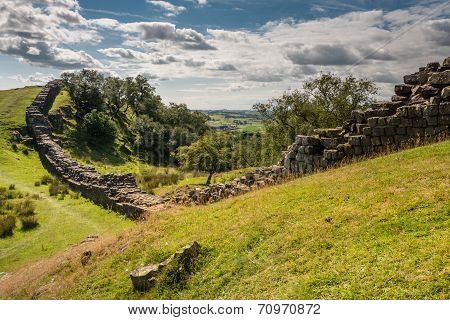 Roman Wall At Walltown
