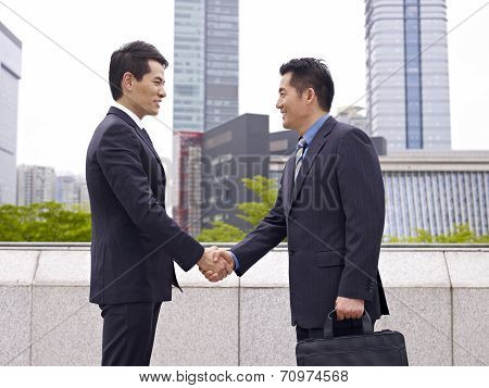 Business People Shaking Hands