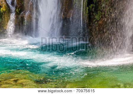 Waterfall close-up