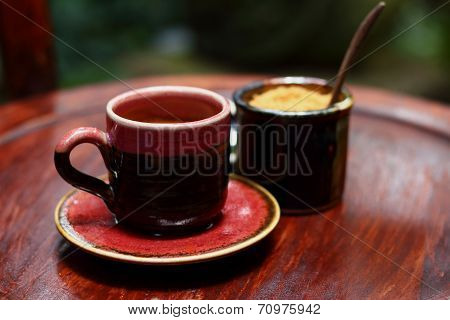 A Cup Of Delicious Coffee.
