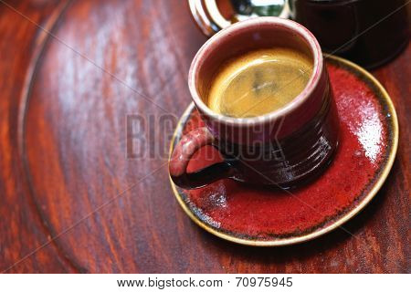 A Cup Of Delicious Coffee.