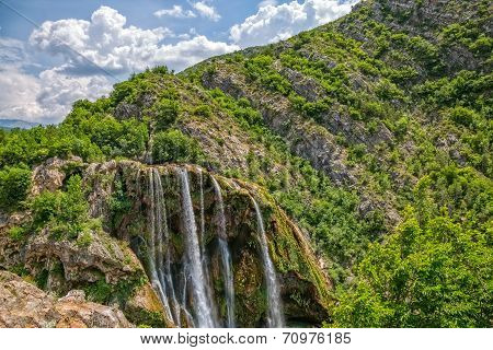 Waterfall top