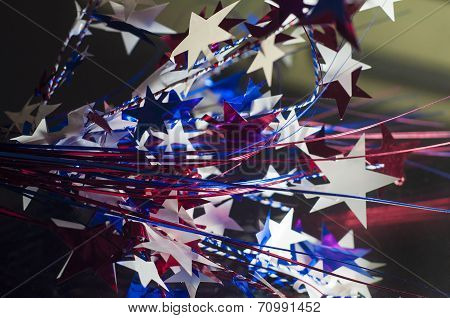 4th of july star background