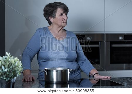 Woman In Kitchen