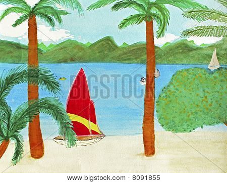Вид Tropical Beach