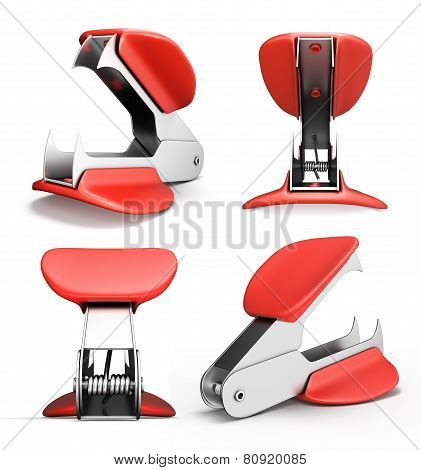 Set Of Staple Remover Different Colors