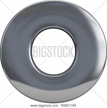Metal Letter O