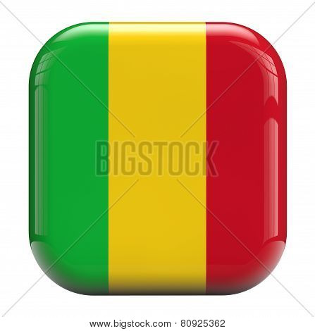 Mali Flag Icon Image