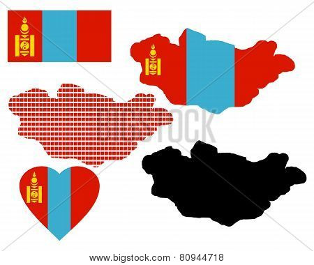 Map Of Mongolia