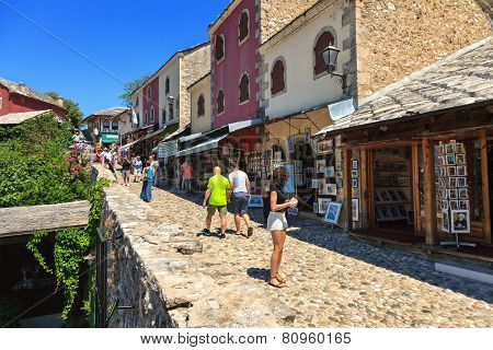 Old Town In Mostar