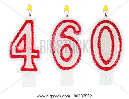 Candles Number Four Hundred Sixty