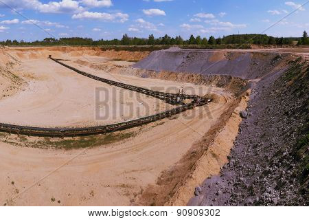 Sand mining