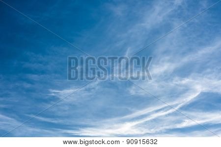 bridht blue sky with clouds