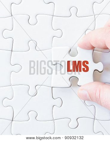 Missing Jigsaw Puzzle Piece With Text Lms