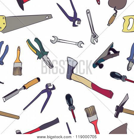 seamless work tools pattern