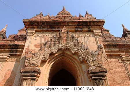 old Buddhist temples and pagodas in Bagan, Myanmar