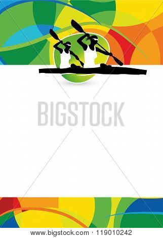 Kayak Sport Background