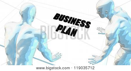 Business Plan Discussion and Business Meeting Concept Art