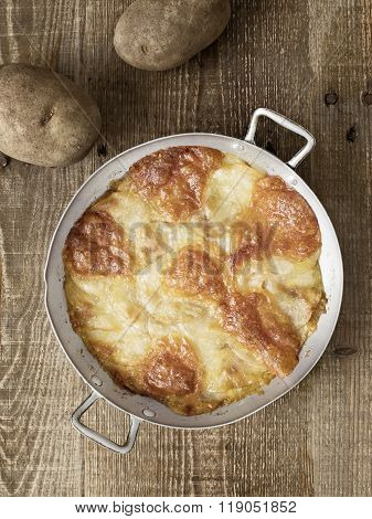Rustic English Pub Grub Pan Haggerty