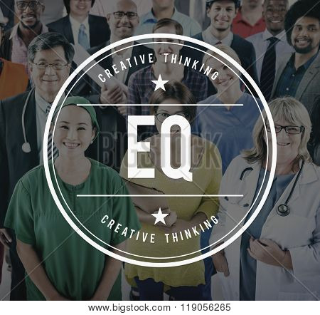 EQ Emotional Quotient Empathy Evaluation Felling Concept