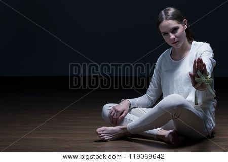 Teenager Refusing To Eat