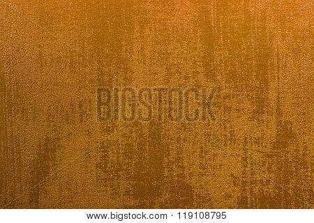 Wall texture gold silk effect Paint background.