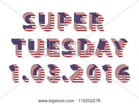 Super Tuesday Election Day In Usa