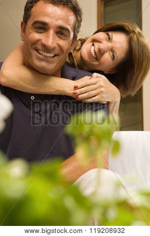 Happy couple