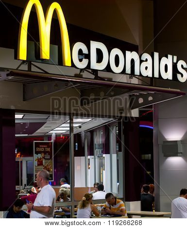 McDonald's Restaurant in Protaras, Cyprus