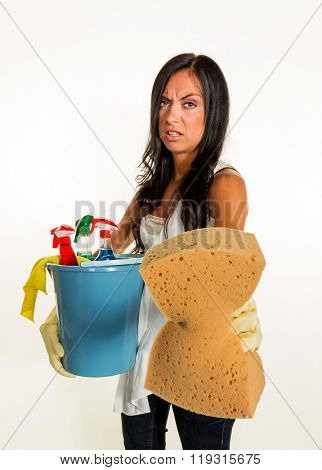 housewife annoys preen about