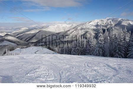 Mountains View In Jasna.