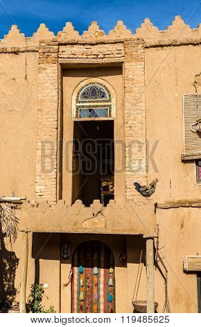 Facade of a rural house in Marvdasht, Iran