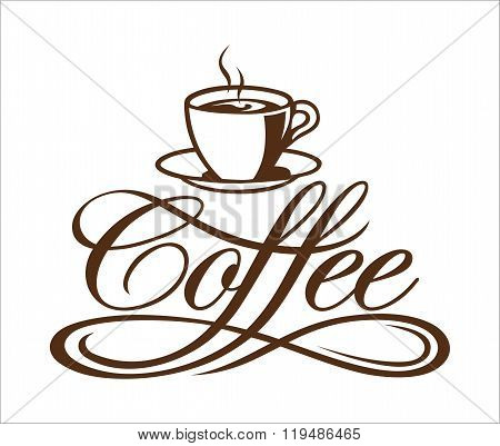 coffee typography
