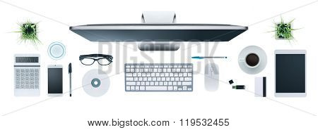 Hi-tech Business Desktop