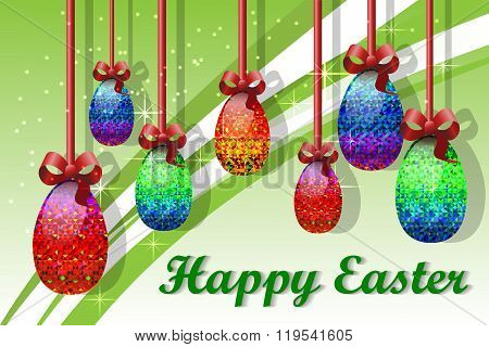 Greeting Card With Easter