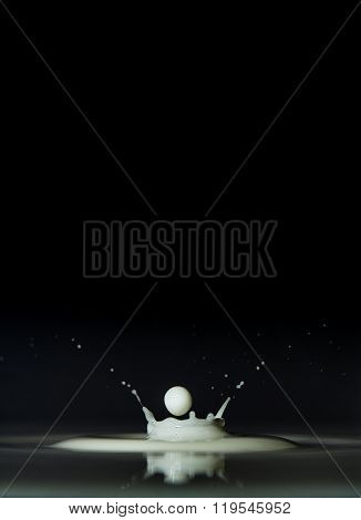 milk drops