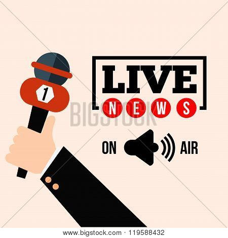 Live News Concept
