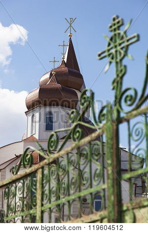 Moldova, Church in the city of Truseni