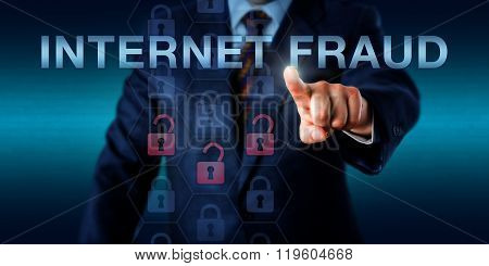 Merchant Pushing Internet Fraud.