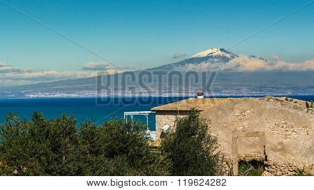Etna And Sea