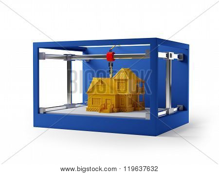 3d printing house