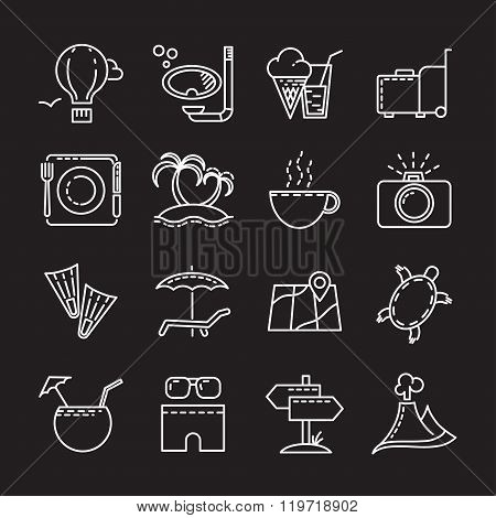 Modern flat icons vector collection.