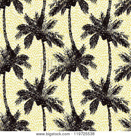 Palm Seamless Pattern A