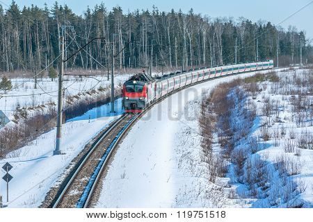 Modern High-speed Train