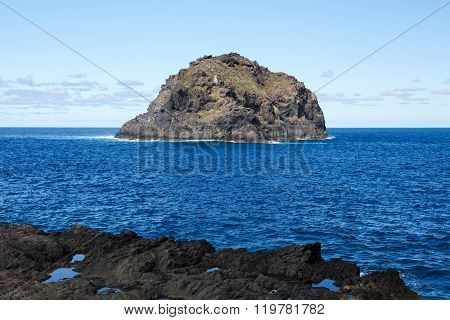 Roque De Garachico On Tenerife