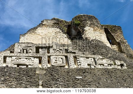 Xunantunich Archaeological Site Of Mayan Civilization In Western Belize