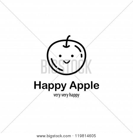 Happy smile Apple