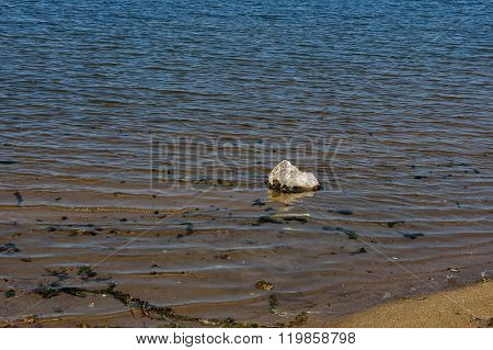 Authentic shore at Rabisha  lake near by Magura cave