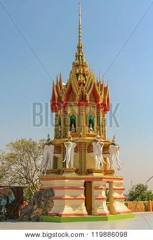 Budhist Temple In Thailand