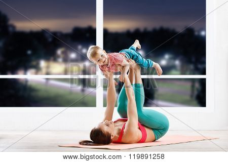 fitness with baby